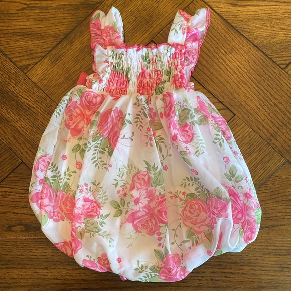 NWOT Bon Bebe SET OF 2 Baby Bubble Rompers - Picture 9 of 11